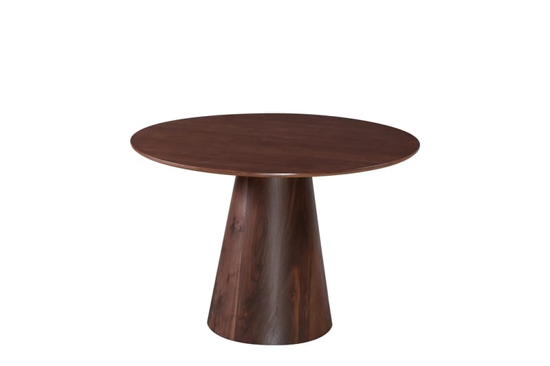 Siena Matgrupp runt 110 cm Valnöt med 4 Elsie Matstolar - Valnöt/Brun - Products - Möbler - Bord & matgrupp - Matgrupp