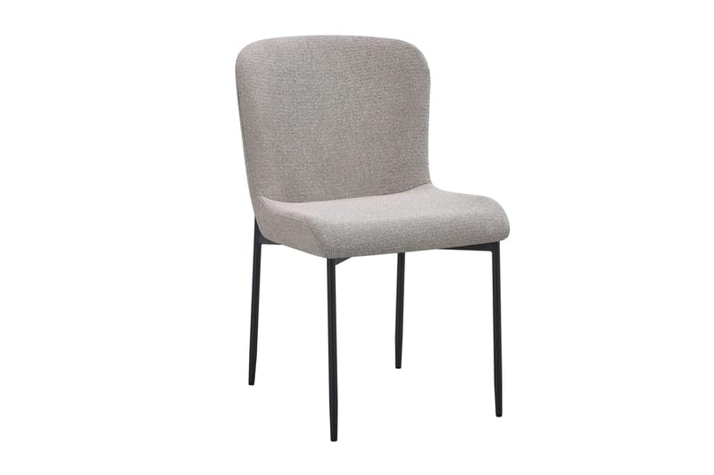 Siena Matgrupp runt 150 cm Valnöt med 6 Elsie Matstolar - Valnöt/Ljusgrå - Products - Möbler - Bord & matgrupp - Matgrupp