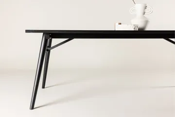 Sleek Matbord 195 cm Förlängningsbart - Svart - Products - Möbler - Bord & matgrupp - Matbord & köksbord