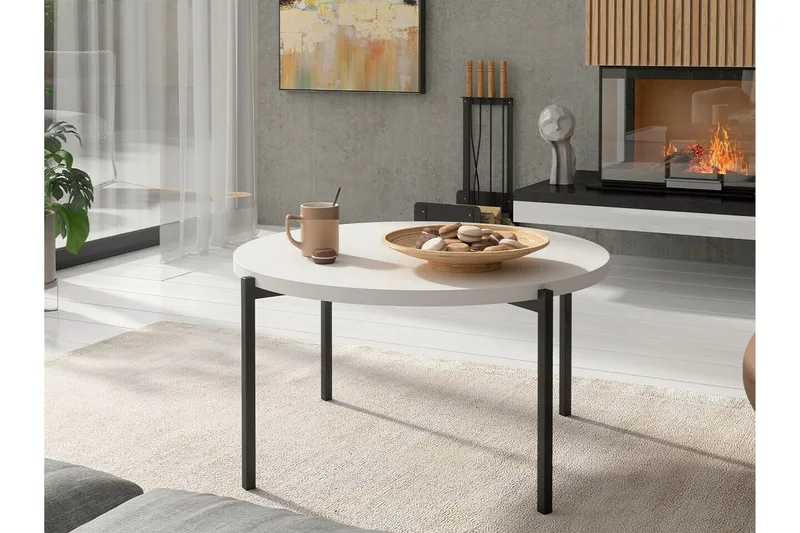 Staffin Soffbord White - Products - Möbler - Bord & matgrupp - Soffbord