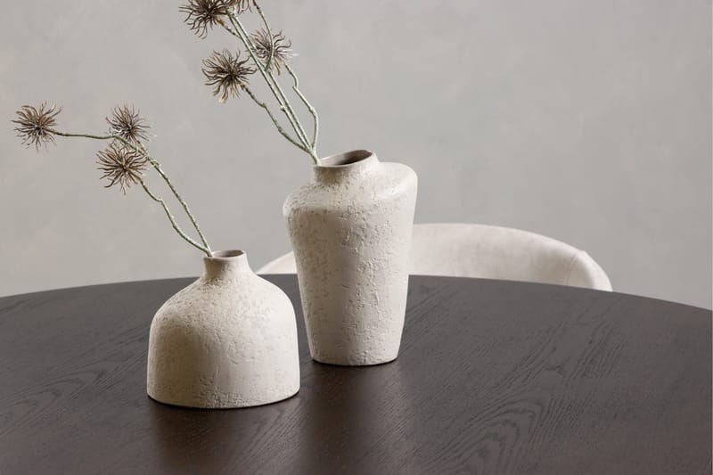 Stone Matgrupp 120 cm Rund med 4 Berit stolar - Beige - Products - Möbler - Bord & matgrupp - Matgrupp