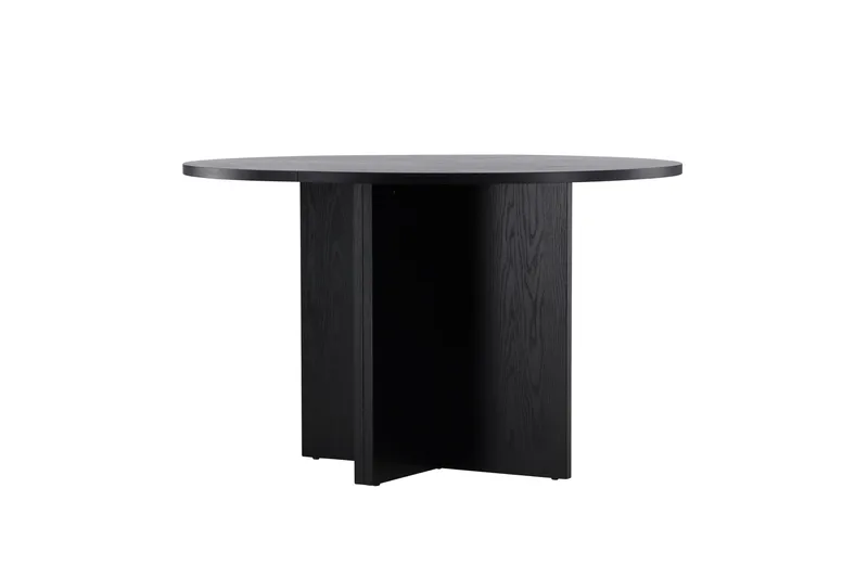 Strada Matbord 120 cm Rektangulär - Svart - Products - Möbler - Bord & matgrupp - Matbord & köksbord