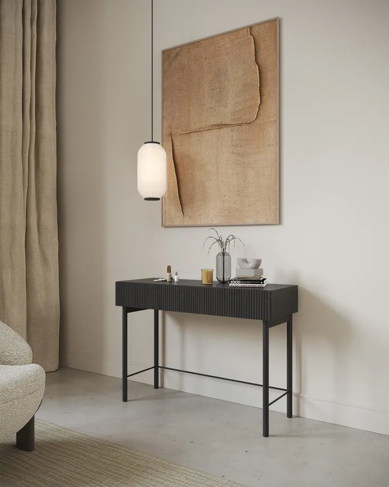 Takayo Sminkbord 110 cm - Svart - Products - Möbler - Bord & matgrupp - Sminkbord & toalettbord