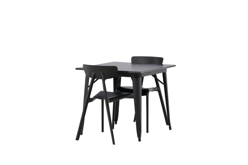 Tempe Matgrupp 80 cm Rektangulär med 2 Ursholmen stolar - Svart - Products - Möbler - Bord & matgrupp - Matgrupp
