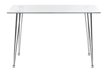 Tullne Matbord 70x120 cm - transparent/Silver - Products - Möbler - Bord & matgrupp - Matbord & köksbord