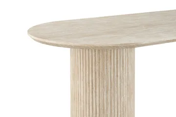 Uppveda Ovalt Matbord 180x90 cm Travertin Utseende - Beige - Products - Möbler - Bord & matgrupp - Matbord & köksbord