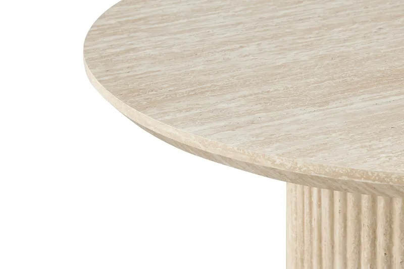 Uppveda Ovalt Matbord 180x90 cm Travertin Utseende - Beige - Products - Möbler - Bord & matgrupp - Matbord & köksbord