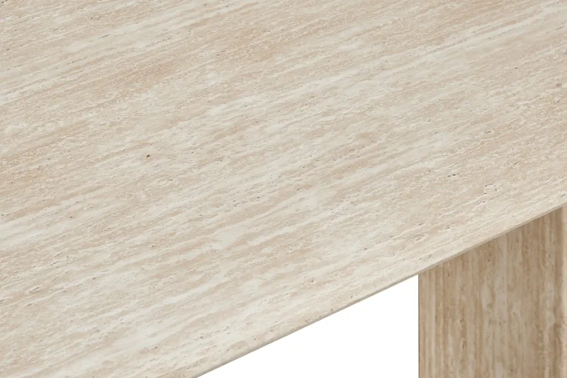 Uppveda Ovalt Matbord 180x90 cm Travertin Utseende - Beige - Products - Möbler - Bord & matgrupp - Matbord & köksbord