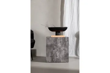 York High Travertin Soffbord 40 cm - Mörkgrå - Products - Möbler - Bord & matgrupp - Soffbord