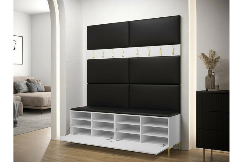 Dunvegan Hallmöbelset 168x46 cm Black - Products - Möbler - Hallmöbler - Möbelset för hall & entre