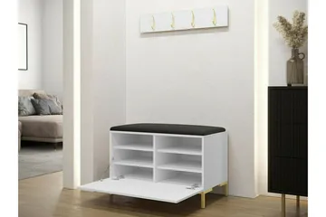 Dunvegan Hallmöbelset 84x44 cm - Vit - Products - Möbler - Hallmöbler - Möbelset för hall & entre