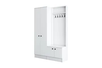 Erickslund Hallmöbelset - Vit - Products - Möbler - Hallmöbler - Möbelset för hall & entre