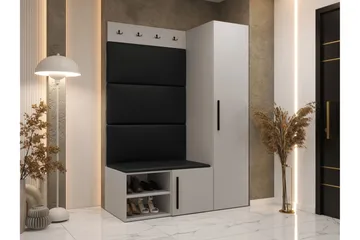 Farosa Hallmöbelset - Beige/Grå - Products - Möbler - Hallmöbler - Möbelset för hall & entre