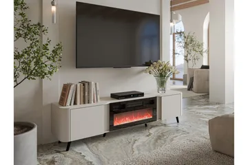 Clement Tv-bänk 200 cm - Beige - Products - Möbler - TV- & Mediamöbler - TV bänk & mediabänk
