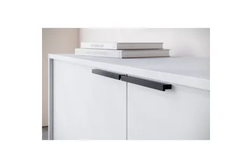 Lowboard Alberto 180x38x50 cm, Vit - 180x38x50 cm, Vit - Products - Möbler - TV- & Mediamöbler - TV bänk & mediabänk