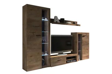 Rumba TV-möbelset - Brun - Products - Möbler - TV- & Mediamöbler - TV-möbelset