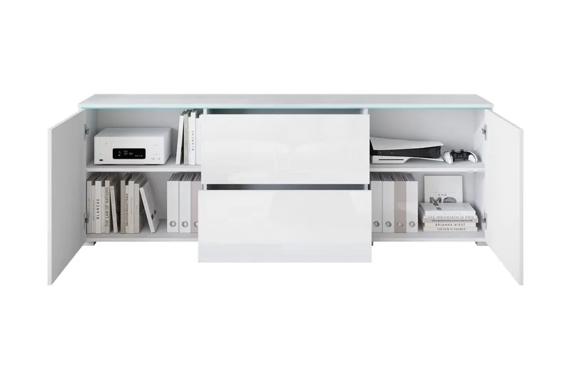 Sherie Tv-bänk 180 cm - Brun - Products - Möbler - TV- & Mediamöbler - TV bänk & mediabänk