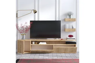 Sinox Tv-bänk 180 cm - Natur/Vit - Products - Möbler - TV- & Mediamöbler - TV bänk & mediabänk