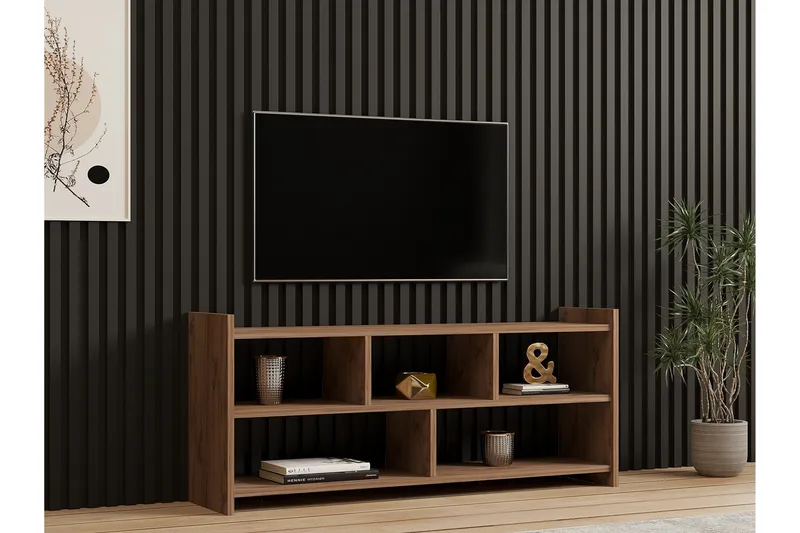 Taharoa Tv-bänk 120 cm - Brun - Products - Möbler - TV- & Mediamöbler - TV bänk & mediabänk