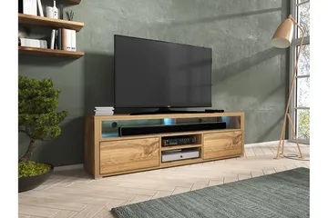 TV-bänk 137 cm - Ek - Products - Möbler - TV- & Mediamöbler - TV bänk & mediabänk