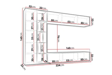 Tv-bänk - Svart|Ek - Products - Möbler - TV- & Mediamöbler - TV bänk & mediabänk