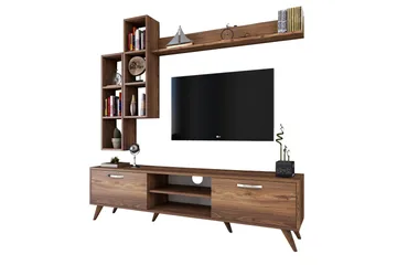 Virkesbo TV-Möbelset 180 cm - Brun - Products - Möbler - TV- & Mediamöbler - TV-möbelset