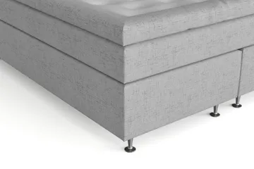 Belda Kontinentalsäng 120x200Medium - Ljusgrå - Products - Möbler - Säng - Enkelsäng