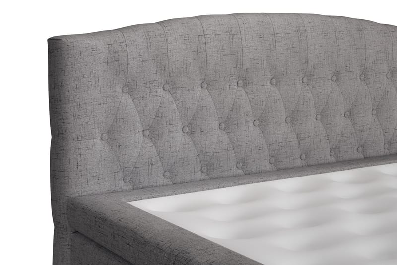 Belda Kontinentalsäng 160x200Fast - Grå - Products - Möbler - Säng - Kontinentalsäng