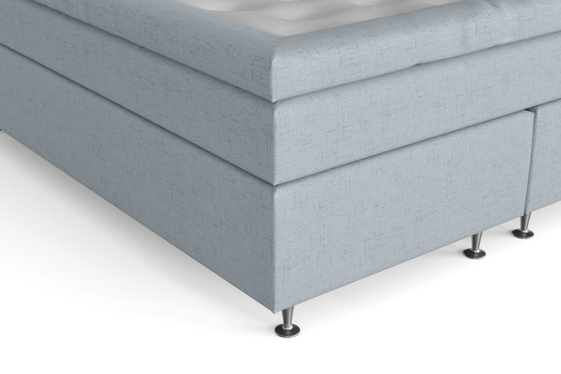 Belda Kontinentalsäng 160x200Fast/Medium - Ljusblå - Products - Möbler - Säng - Kontinentalsäng