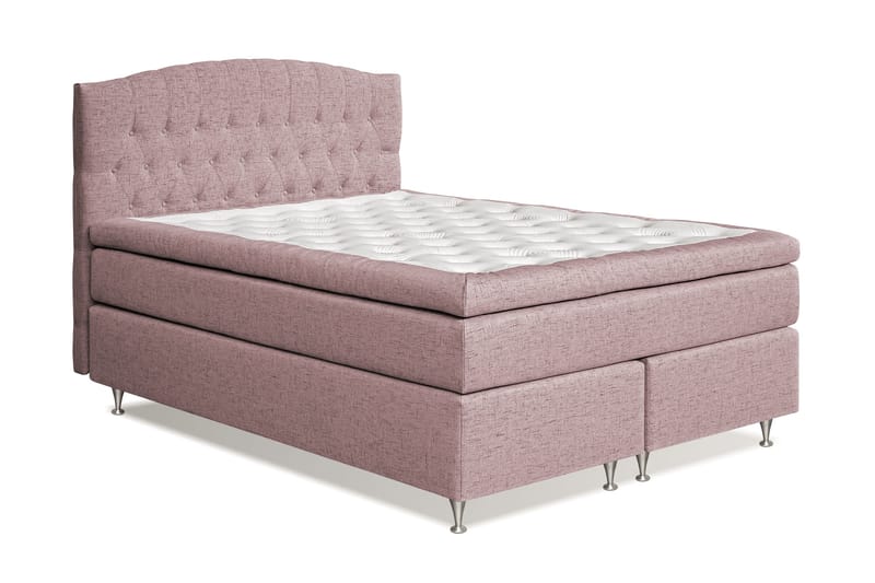 Belda Kontinentalsäng 160x200Fast/Medium - Rosa - Products - Möbler - Säng - Kontinentalsäng
