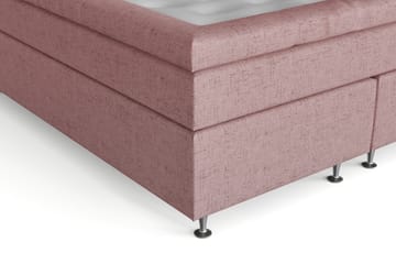 Belda Kontinentalsäng 160x200Medium - Rosa - Products - Möbler - Säng - Kontinentalsäng