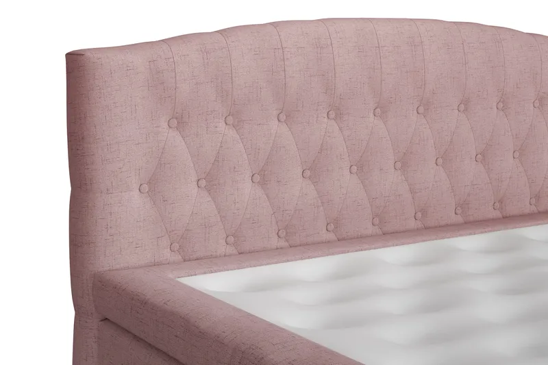 Belda Kontinentalsäng 180x200Medium - Rosa - Products - Möbler - Säng - Kontinentalsäng