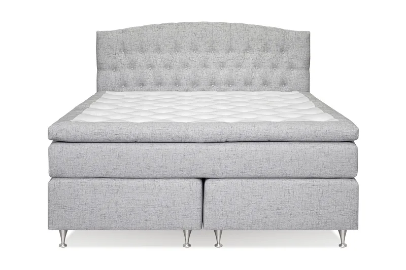 Belda Sängpaket 180x200 Fast/Medium - Ljusgrå - Products - Möbler - Säng - Kontinentalsäng