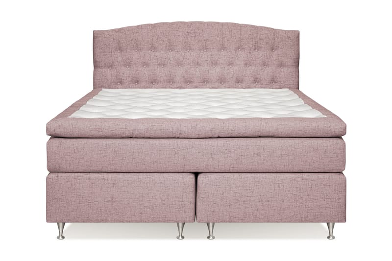 Belda Sängpaket 180x200 Fast/Medium - Rosa - Products - Möbler - Säng - Kontinentalsäng