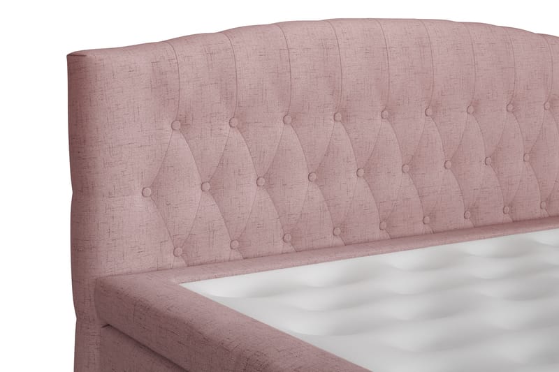 Belda Sängpaket 180x200 Fast/Medium - Rosa - Products - Möbler - Säng - Kontinentalsäng