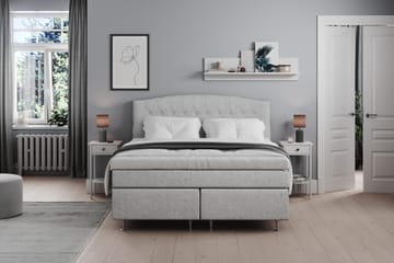 Belda Sängpaket 180x200 Medium - Ljusgrå - Products - Möbler - Säng - Kontinentalsäng
