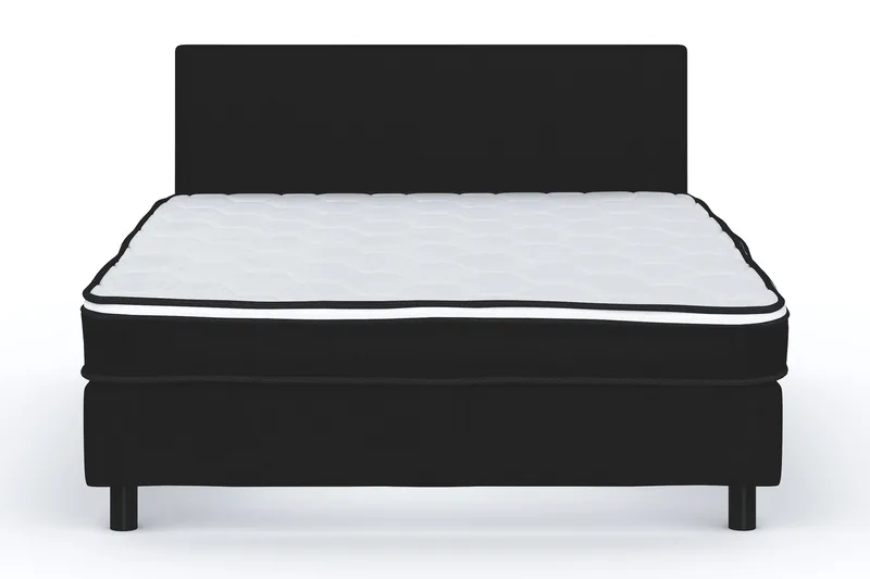 Billingen Komplett Sängpaket 120x200 cm - Svart - Products - Möbler - Säng - Kontinentalsäng