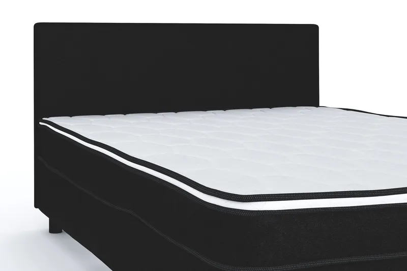 Billingen Komplett Sängpaket 120x200 cm - Svart - Products - Möbler - Säng - Kontinentalsäng