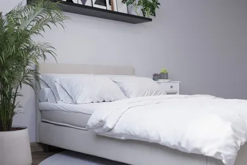 Billingen Kontinentalsäng 140x200 cm - Beige - Products - Möbler - Säng - Enkelsäng