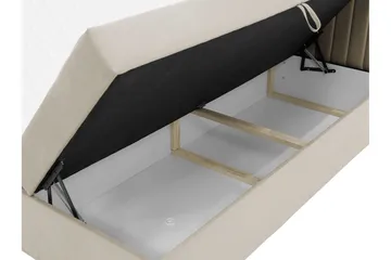 Calrosor Sängpaket Kontinentalsäng med Förvaring 180x200 cm - Beige - Products - Möbler - Säng - Komplett sängpaket