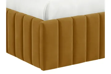 Desio Förvaringssäng 140x200 cm - Grön - Products - Möbler - Säng - Säng med förvaring