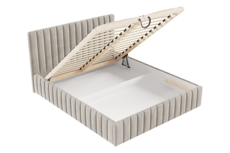 Desio Förvaringssäng 140x200 cm - Röd - Products - Möbler - Säng - Säng med förvaring