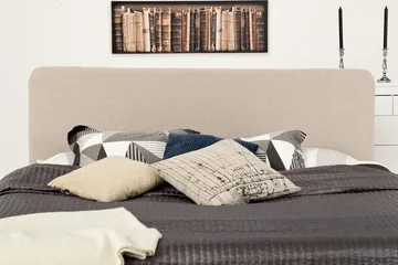 Dolly Kontinentalsäng 210x210 cm - Beige - Products - Möbler - Säng - Kontinentalsäng