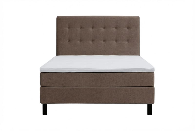 Dream Komplett Sängpaket 120x200 cm Knappar - Brun - Products - Möbler - Säng - Kontinentalsäng