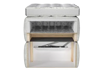 Elegantina Kontinentalsäng 140x200 cm - Products - Möbler - Säng - Säng med förvaring