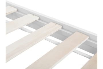 Florac Sängram 90x200 cm - Vit - Products - Möbler - Säng - Sängram & sängstomme