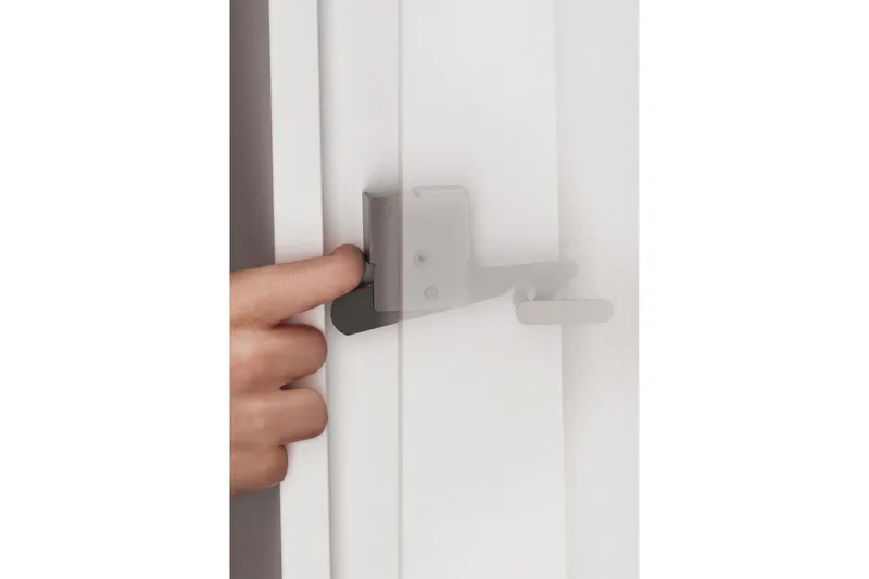 Concept Pro Sängskåp 237x104x217 cm Wilson & Wood White High gloss - Products - Möbler - Säng - Gästsäng & extrasäng - Sängskåp