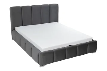 Gioia Förvaringssäng 140x200 cm - Grå - Products - Möbler - Säng - Säng med förvaring