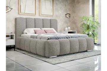 Gioia Förvaringssäng 180x200 cm - Grå - Products - Möbler - Säng - Säng med förvaring