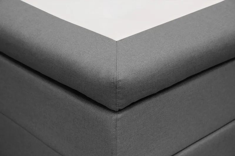 Hilton Komplett Sängpaket 160x200 cm Kontinentalsäng med diamant sänggavel - Grå - Products - Möbler - Säng - Kontinentalsäng